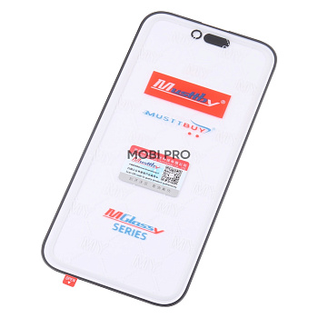 Стекло для переклейки MUSTTBY iPhone Air в сборе с OCA Черный