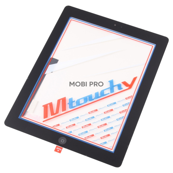 Стекло для переклейки MUSTTBY iPad 3/iPad 4 9.7 в сборе с тачскрином Черный