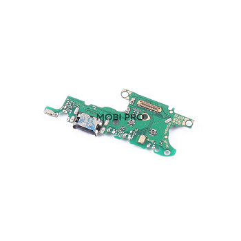Шлейф для Huawei Honor X8a 4G/90 Lite (CRT-LX1/CRT-NX1) плата на системный разъем/микрофон