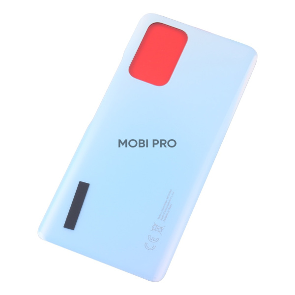 Задняя крышка для Xiaomi Redmi Note 10 Pro 4G (M2101K6G) Голубой - Премиум