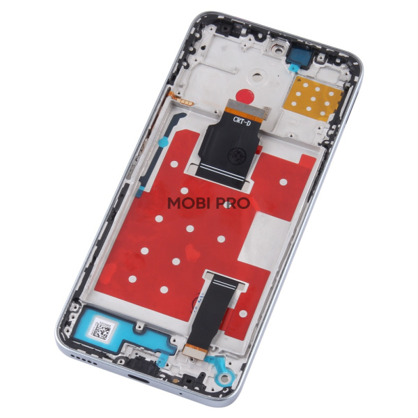 Дисплей для Huawei Honor X8a 4G/90 Lite (CRT-LX1/CRT-NX1) модуль с рамкой Серебро - OR