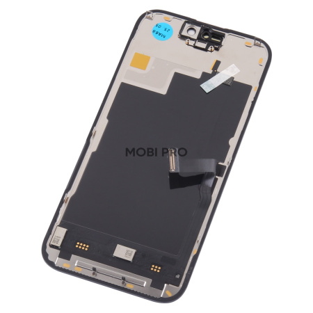 Дисплей для iPhone 15 Pro (A3102) в сборе с тачскрином Черный - (In-Cell) (площадка под IC)