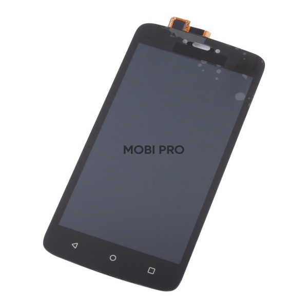 Дисплей для Motorola Moto C в сборе с тачскрином Черный - Оптима