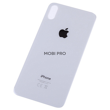 Задняя крышка для iPhone XS Max с увелич.вырезом под камеру Белый - OR