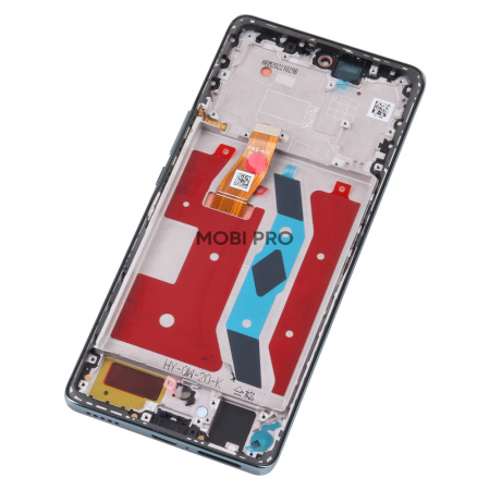 Дисплей для Huawei Honor X9a 5G/X40/Magic 5 Lite (RMO-NX1) модуль с рамкой Зеленый - OR