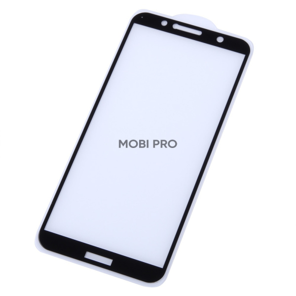 Защитное стекло "Премиум" для Huawei Y6 2018/Y6 Prime 2018/Honor 7A Pro/7C (AUM-L29/AUM-L41/ATU-L31) Черный