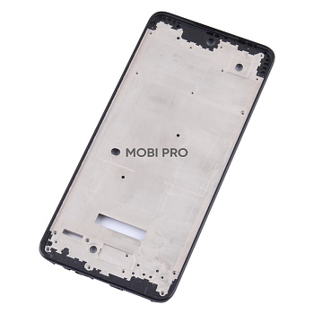 Рамка дисплея для Tecno Spark 20 (KJ5) Черный (возможен дефект ЛКП)