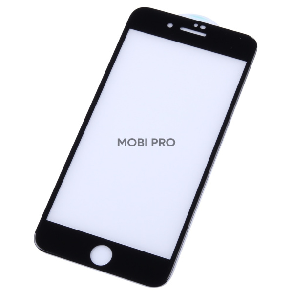 Защитное стекло "Премиум" для iPhone 7 Plus/8 Plus Черный (Закалённое+, полное покрытие)