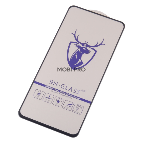 Защитное стекло "Премиум" для Xiaomi Poco F3/Mi 11i/K40/K40 Pro Черный