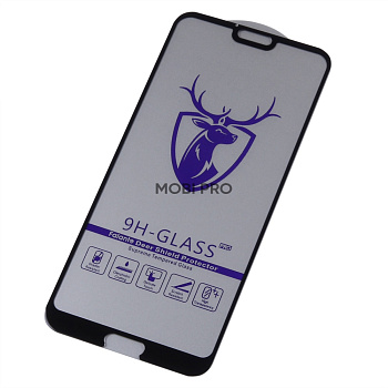 Защитное стекло "Премиум" для Huawei Honor 10 Черный