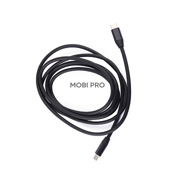 Кабель Type-C - Type-C Thunderbolt 3 (100W, PD, 2 м) (тех.упак.) Черный