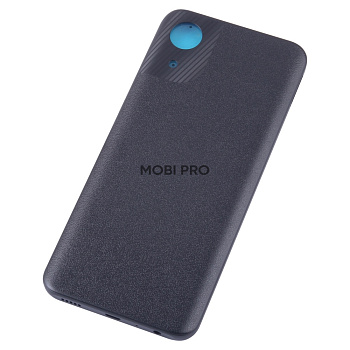 Задняя крышка для Samsung Galaxy A03 Core (A032F) Черный (Матовая)