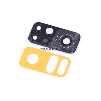 Стекло камеры для Xiaomi Mi 10T (M2007J3SY) Черный