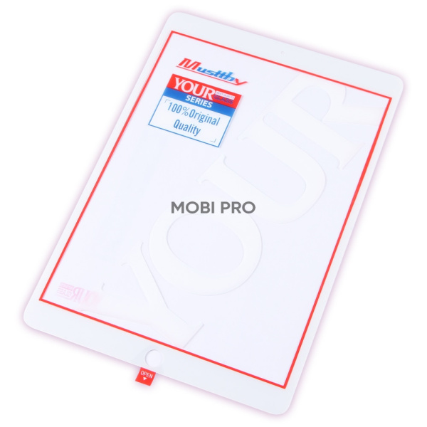 Стекло для переклейки MUSTTBY iPad Air 3 10.5 в сборе с OCA Белый