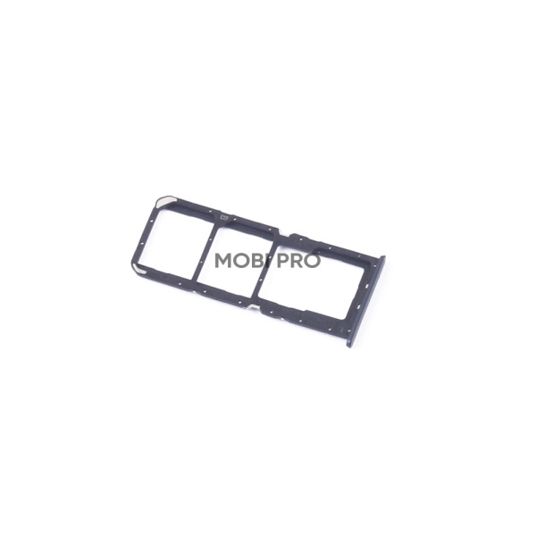 Держатель SIM для Realme C30/Narzo 50i Prime (RMX3581/RMX3506) Черный