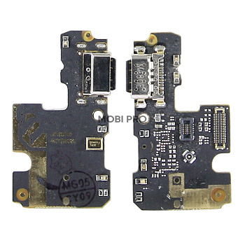 Шлейф для Xiaomi Mi A3 (M1906F9SH) плата системный разъем/микрофон