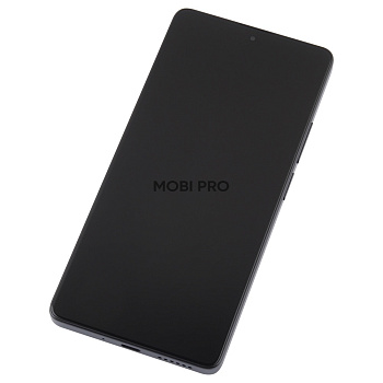 Дисплей для Xiaomi Redmi Note 13 Pro 4G (23117RA68G) модуль с рамкой Черный - OR (SP)