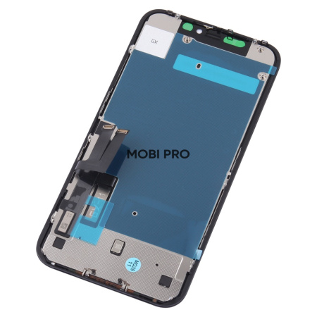 Дисплей для iPhone 11 (A2221) в сборе с тачскрином Черный GX (площадка под IC)
