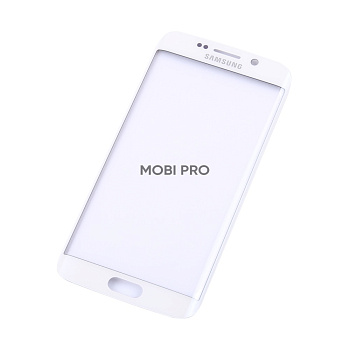 Стекло для Samsung G925 (S6 Edge) Белое