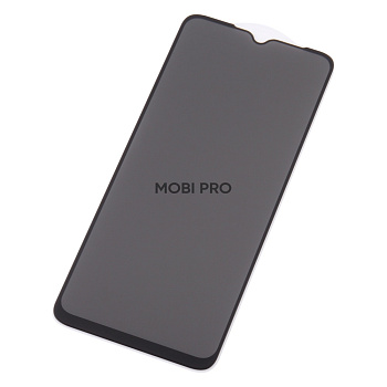 Защитное стекло "Антишпион" для Xiaomi Redmi 10C/12C Черный