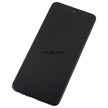 Дисплей для Infinix Hot 20 4G (X6826B) модуль с рамкой Черный - OR