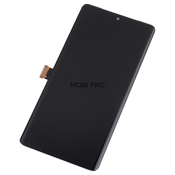 Дисплей для Google Pixel 7 Pro (GE2AE) в сборе с тачскрином Черный - (OLED)