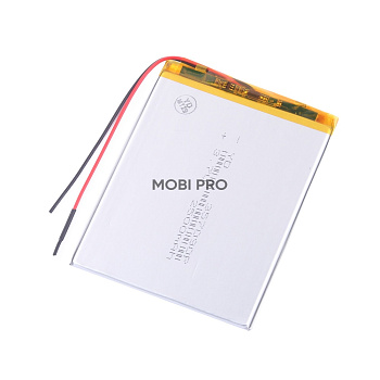 Аккумулятор универсальный 357090p 3,7v Li-Pol 2500 mAh (3.5*70*90 mm)