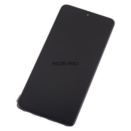Дисплей для Xiaomi Redmi Note 10 Pro 4G (M2101K6G) модуль с рамкой Черный - (OLED)