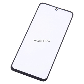 Стекло для переклейки Xiaomi Redmi 10 (21061119DG) в сборе с OCA пленкой Черный - OR (Mitsubishi)