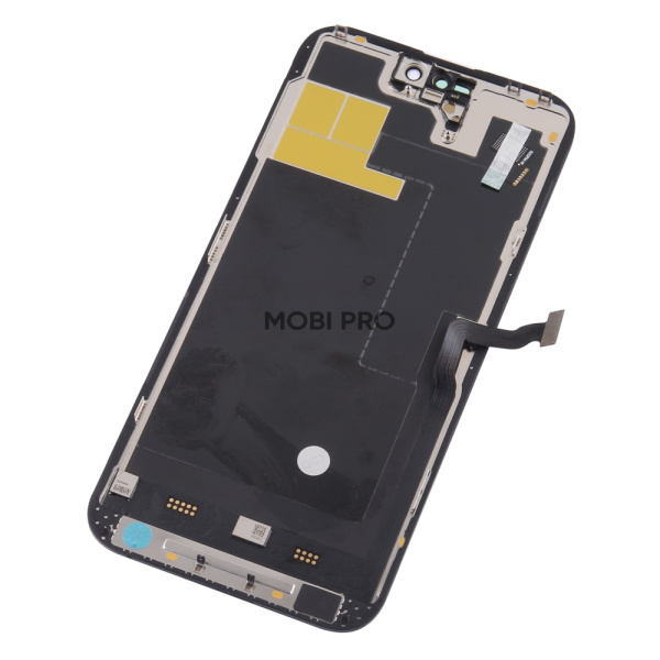 Дисплей для iPhone 14 Pro Max (A2895) в сборе с тачскрином Черный - (Soft OLED, Full HD, 120 Гц) (площадка под IC)