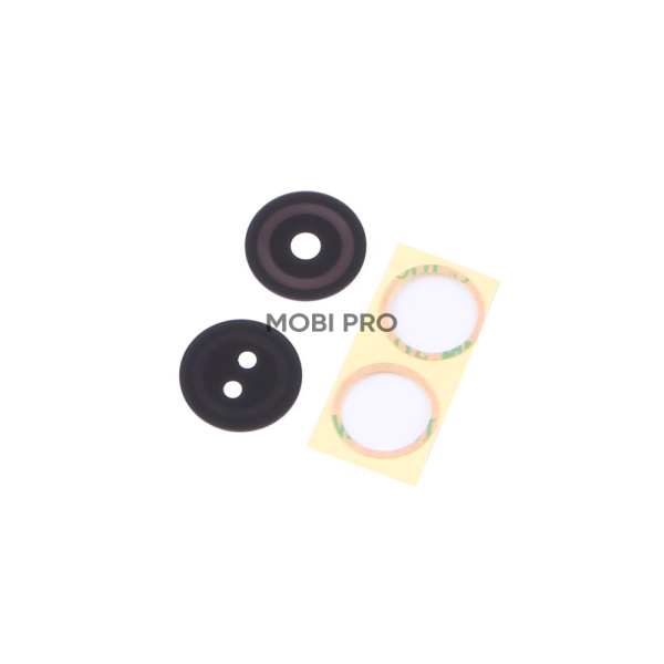 Стекло камеры для Infinix Smart 7 HD (X6516) (комплект 2 шт.) Черный