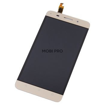 Дисплей для Huawei Honor 4X (CHE2-L11) в сборе с тачскрином Золото - Оптима