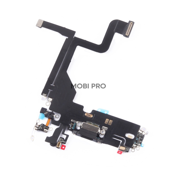 Шлейф для iPhone 13 Pro на системный разъем/микрофон Черный