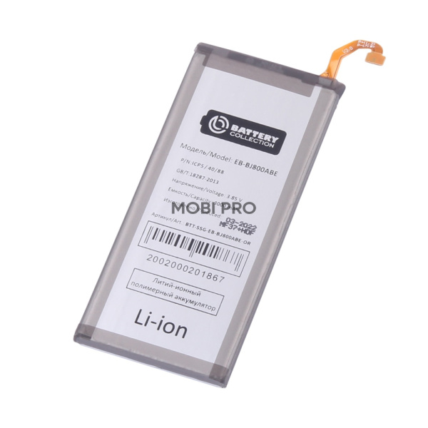 Аккумулятор для Samsung Galaxy A6 2018 (A600F)/J6 2018 (J600F)/J8 2018 (J810F) (EB-BJ800ABE) - Battery Collection (Премиум)