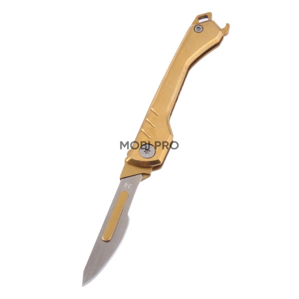 Нож-скальпель (складной, в комплекте лезвие №24)