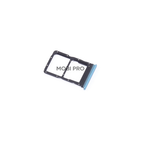 Держатель SIM для Huawei Honor X8a/90 Lite (CRT-LX1/CRT-NX1) Голубой