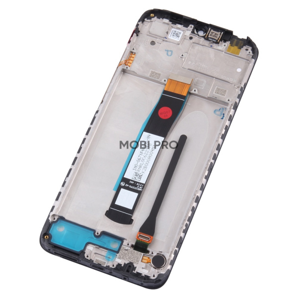 Дисплей для Xiaomi Poco C40 (220333QPG) модуль с рамкой Черный - OR