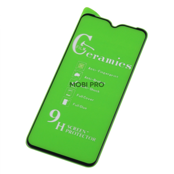 Защитная пленка "Полное покрытие" для Huawei Y5 2019/Honor 8S/8S Prime Черная ( силикон )