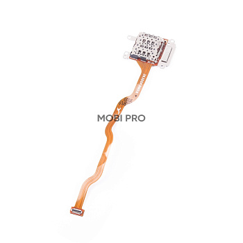 Шлейф для Xiaomi Mi 11 Lite/Mi 11 Lite 5G/11 Lite 5G NE (M2101K9AG/M2101K9G/2109119DG) плата на разъем SIM/MMC