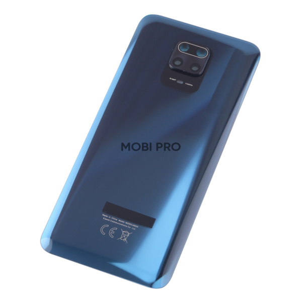 Задняя крышка для Xiaomi Redmi Note 9S/9 Pro (M2003J6A1G/M2003J6B2G) Серый - Премиум