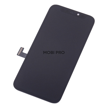 Дисплей для iPhone 12 mini (A2399) в сборе с тачскрином Черный - (Hard OLED) (площадка под IC)