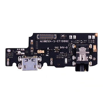 Шлейф для Xiaomi Redmi Note 5/5 Pro (M1803E7SH) плата системный разъем/микрофон
