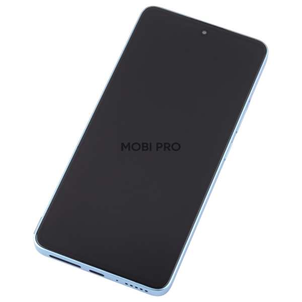 Дисплей для Xiaomi Redmi Note 13 4G (23129RAA4G/23124RA7EO/23129RA5FL) модуль с рамкой Синий - (OLED)