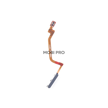 Шлейф для Xiaomi Redmi Note 9S/9 Pro (M2003J6A1G/M2003J6B2G) сканер отпечатка пальцев Серый