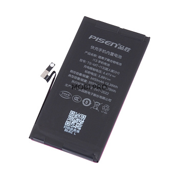 АКБ для iPhone 13 - Pisen усиленная 3550 mAh