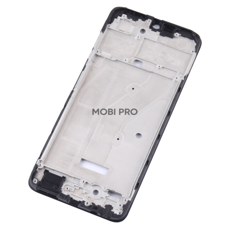 Рамка дисплея для Tecno Spark 10C (KI5m) Черный (возможен дефект ЛКП)