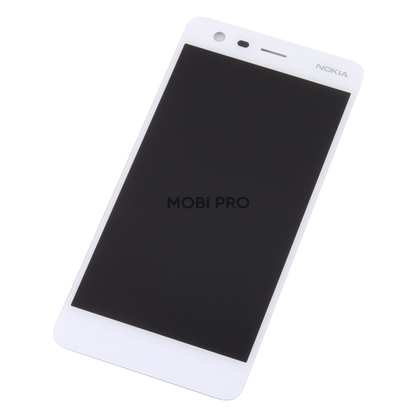 Дисплей для Nokia 2 (TA-1029) в сборе с тачскрином Белый - Оптима