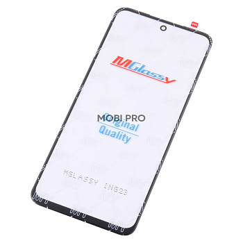 Стекло для переклейки MUSTTBY Infinix Hot 12/Hot 20/Hot 30 Play в сборе с OCA Черный