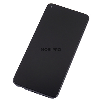 Дисплей для Xiaomi Redmi Note 9 (M2003J15SC/M2003J15SG) модуль с рамкой Черный - OR