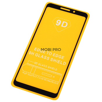 Защитное стекло "Полное покрытие" для Samsung Galaxy A9 2018 (A920F) Черный